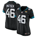 Zennovawear Ross Matiscik Jacksonville Jaguars Women's Game Jersey - Black