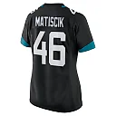 Zennovawear Ross Matiscik Jacksonville Jaguars Women's Game Jersey - Black