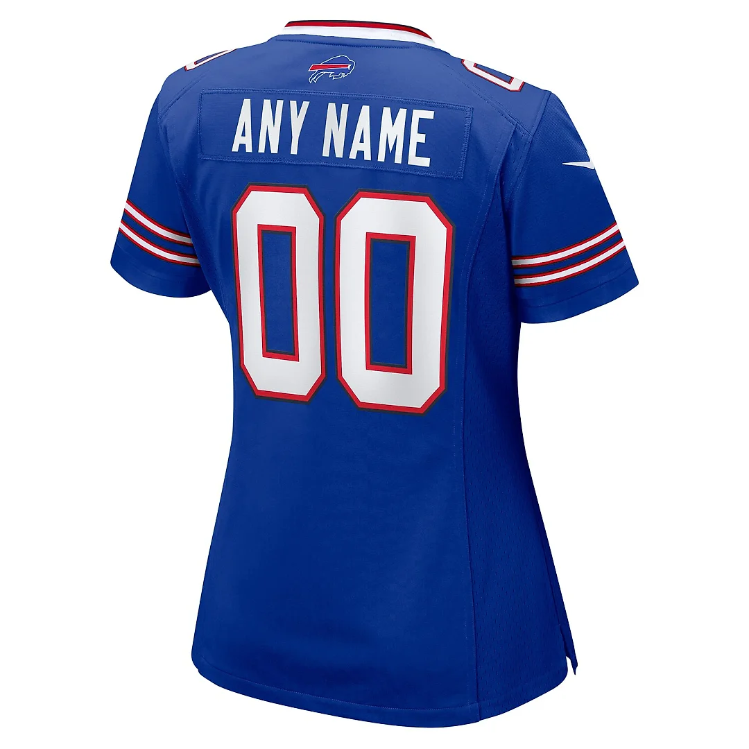 Zennovawear Buffalo Bills Women's Custom Game Jersey - Royal