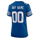 Zennovawear Indianapolis Colts Women's Alternate Custom Jersey - Royal