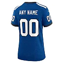 Zennovawear Indianapolis Colts Women's Indiana Nights Alternate Custom Game Jersey - Royal
