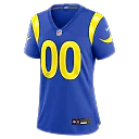 Zennovawear Los Angeles Rams Women's Custom Game Jersey - Royal