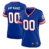 Zennovawear New York Giants Women's Classic Custom Game Jersey - Royal