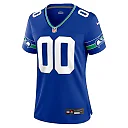 Zennovawear Seattle Seahawks Women's Throwback Custom Jersey - Royal