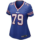 Zennovawear Ruben Brown Buffalo Bills Women's Game Retired Player Jersey - Royal