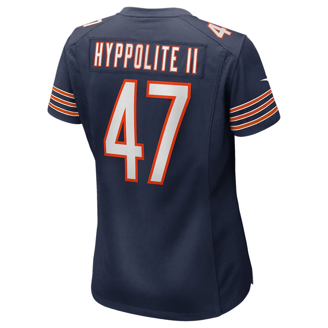 Zennovawear Ruben Hyppolite II Chicago Bears Women's Team Game Jersey - Navy