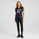 Zennovawear Ruben Hyppolite II Chicago Bears Women's Team Game Jersey - Navy