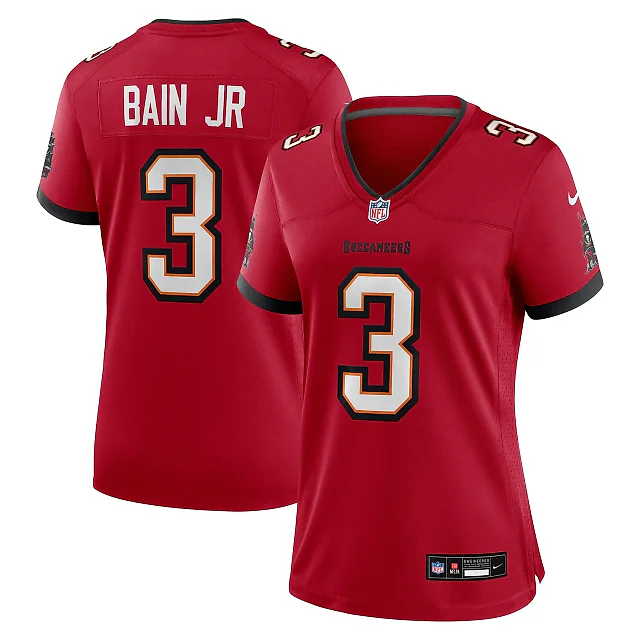 Zennovawear Rueben Bain Jr. Tampa Bay Buccaneers Women's Game Jersey - Red