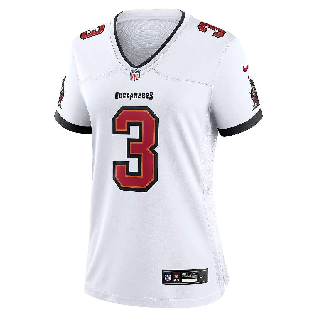 Zennovawear Rueben Bain Jr. Tampa Bay Buccaneers Women's Game Jersey - White