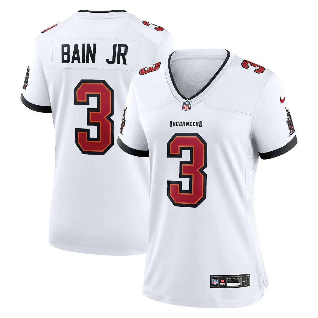 Zennovawear Rueben Bain Jr. Tampa Bay Buccaneers Women's Game Jersey - White