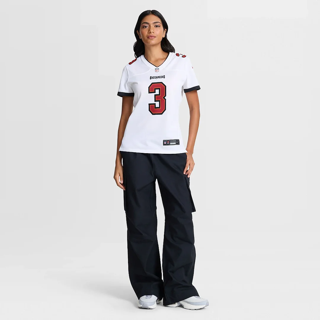 Zennovawear Rueben Bain Jr. Tampa Bay Buccaneers Women's Game Jersey - White