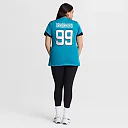 Zennovawear Ruke Orhorhoro Jacksonville Jaguars Women's Team Game Jersey - Teal