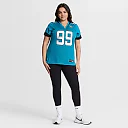 Zennovawear Ruke Orhorhoro Jacksonville Jaguars Women's Team Game Jersey - Teal