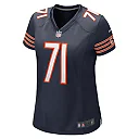 Zennovawear Ryan Bates Chicago Bears Women's Game Jersey - Navy
