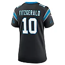 Zennovawear Ryan Fitzgerald Carolina Panthers Women's Team Game Jersey - Black