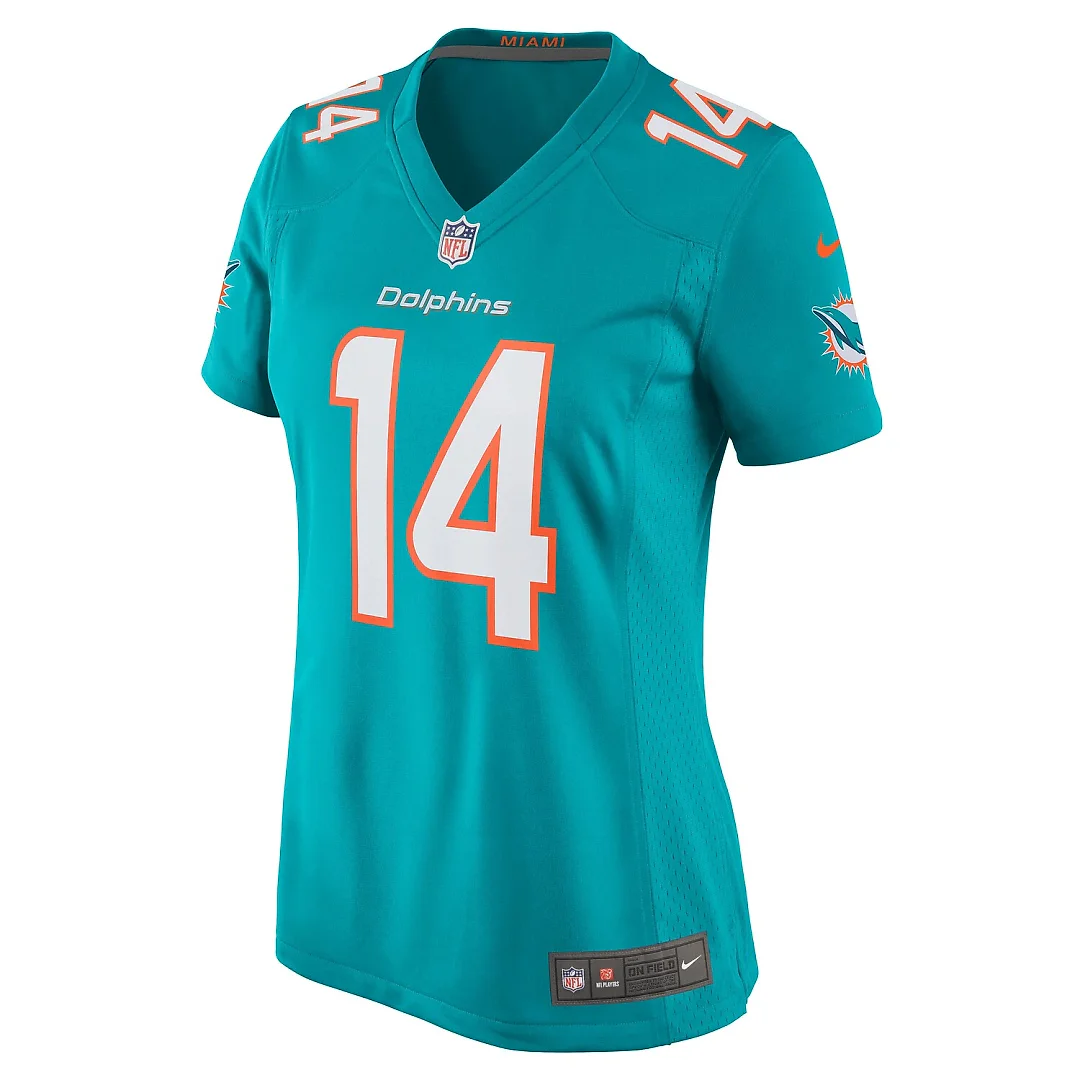 Zennovawear Ryan Fitzpatrick Miami Dolphins Women's Game Jersey - Aqua