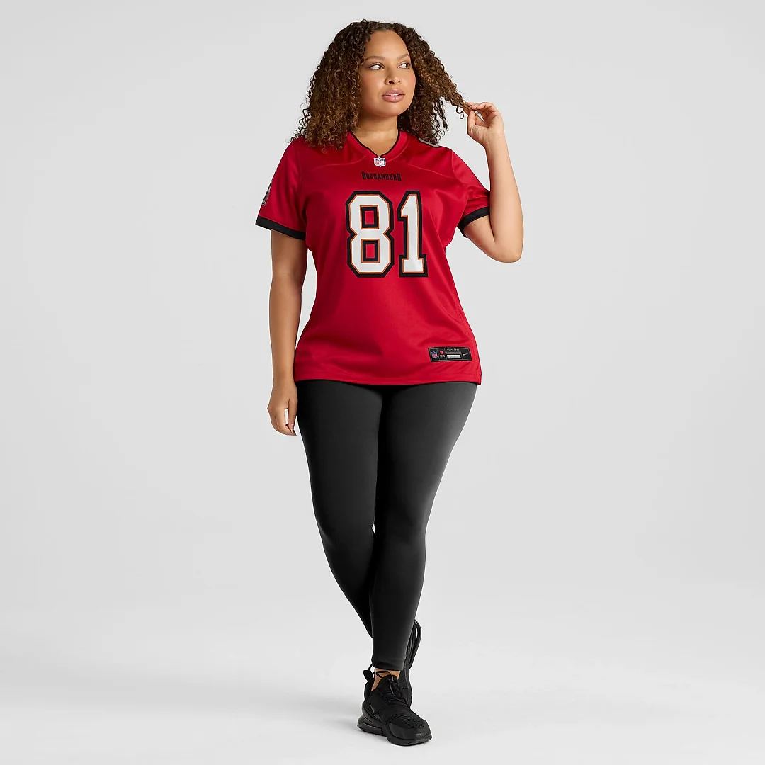 Zennovawear Ryan Miller Tampa Bay Buccaneers Women's Team Game Jersey - Red