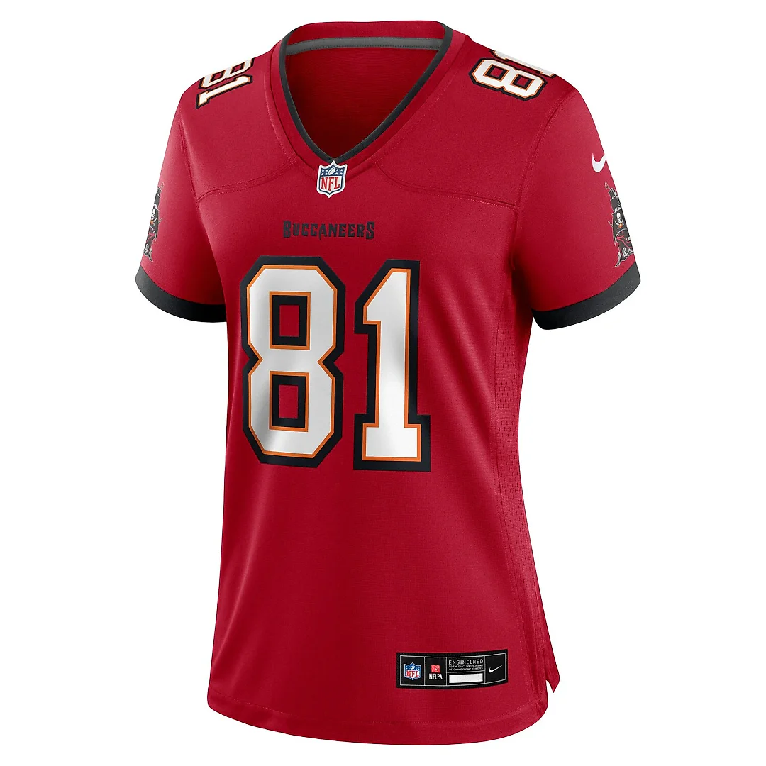 Zennovawear Ryan Miller Tampa Bay Buccaneers Women's Team Game Jersey - Red