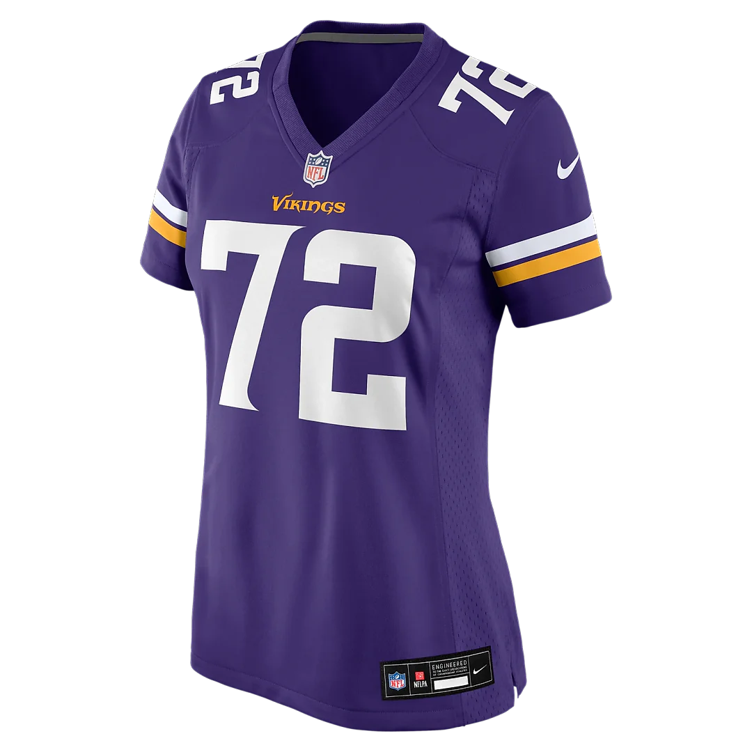 Zennovawear Ryan Van Demark Minnesota Vikings Women's Team Game Jersey - Purple