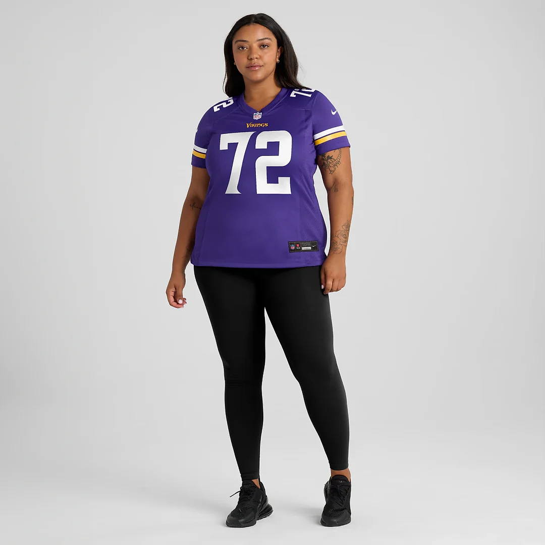 Zennovawear Ryan Van Demark Minnesota Vikings Women's Team Game Jersey - Purple