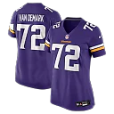 Zennovawear Ryan Van Demark Minnesota Vikings Women's Team Game Jersey - Purple