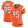 Zennovawear Sai'vion Jones Denver Broncos Women's Team Game Jersey - Orange