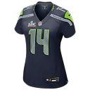 Zennovawear Sam Darnold Seattle Seahawks Women's Super Bowl LX Patch Game Jersey - College Navy