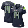 Zennovawear Sam Darnold Seattle Seahawks Women's Super Bowl LX Patch Game Jersey - College Navy