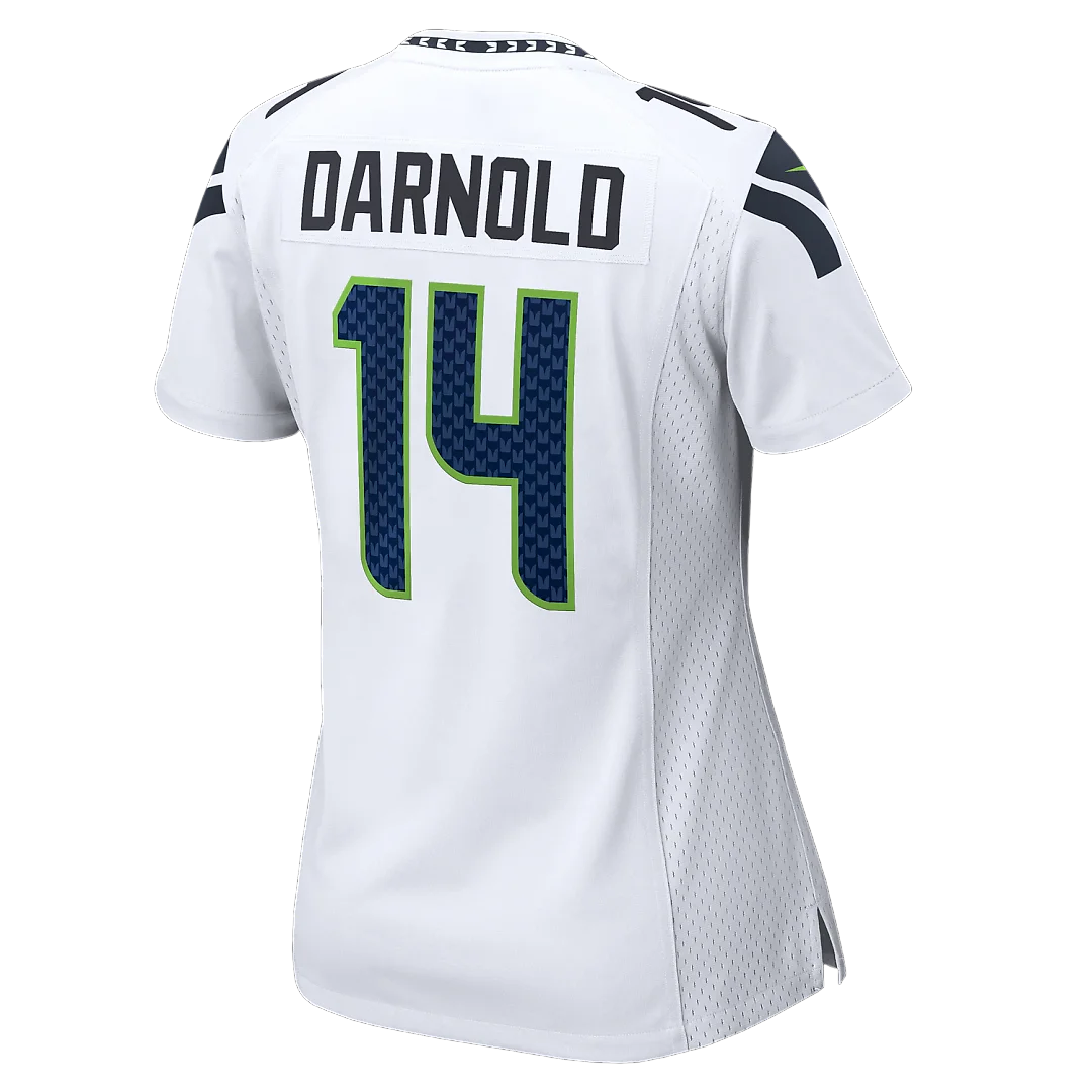 Zennovawear Sam Darnold Seattle Seahawks Women's Game Jersey - White