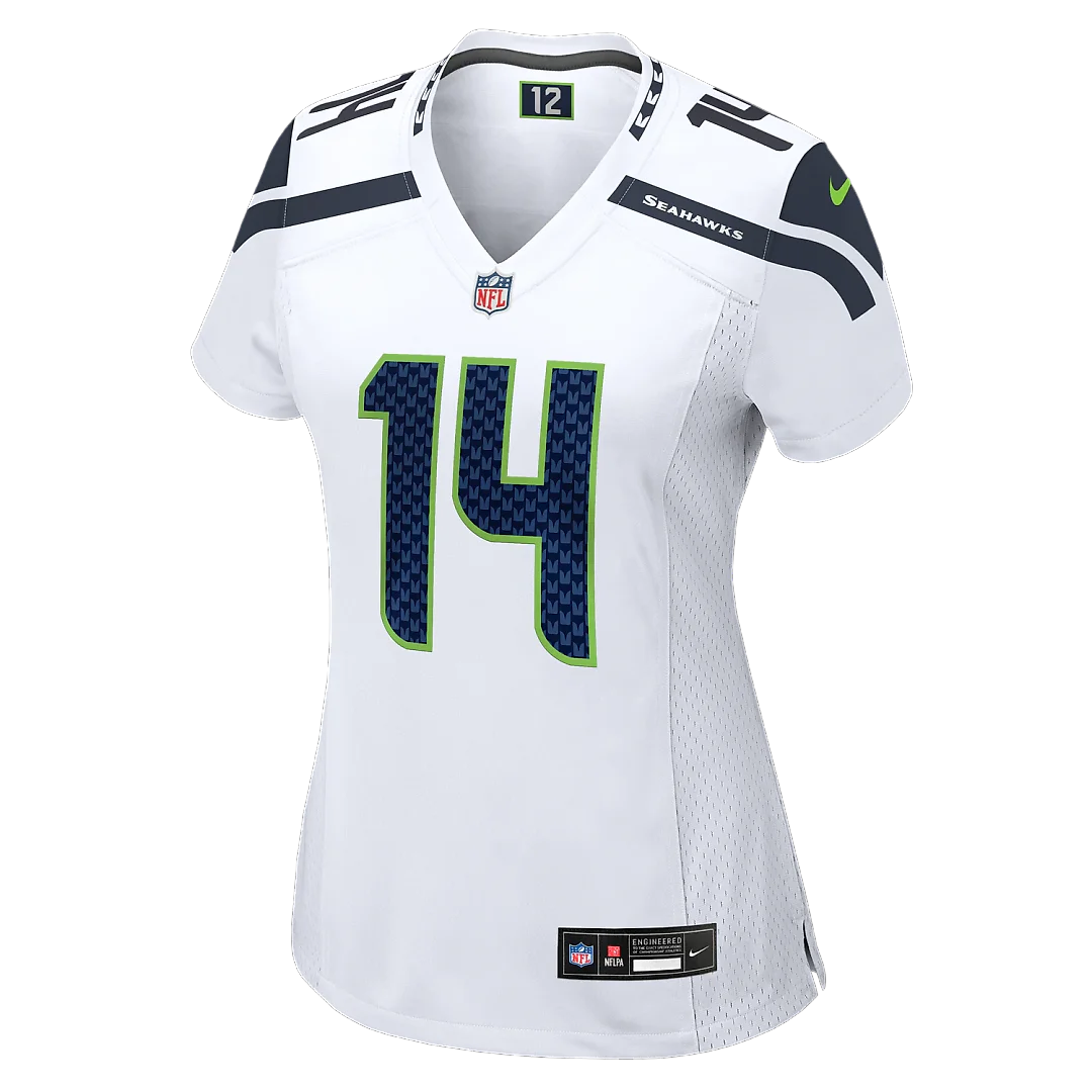 Zennovawear Sam Darnold Seattle Seahawks Women's Game Jersey - White