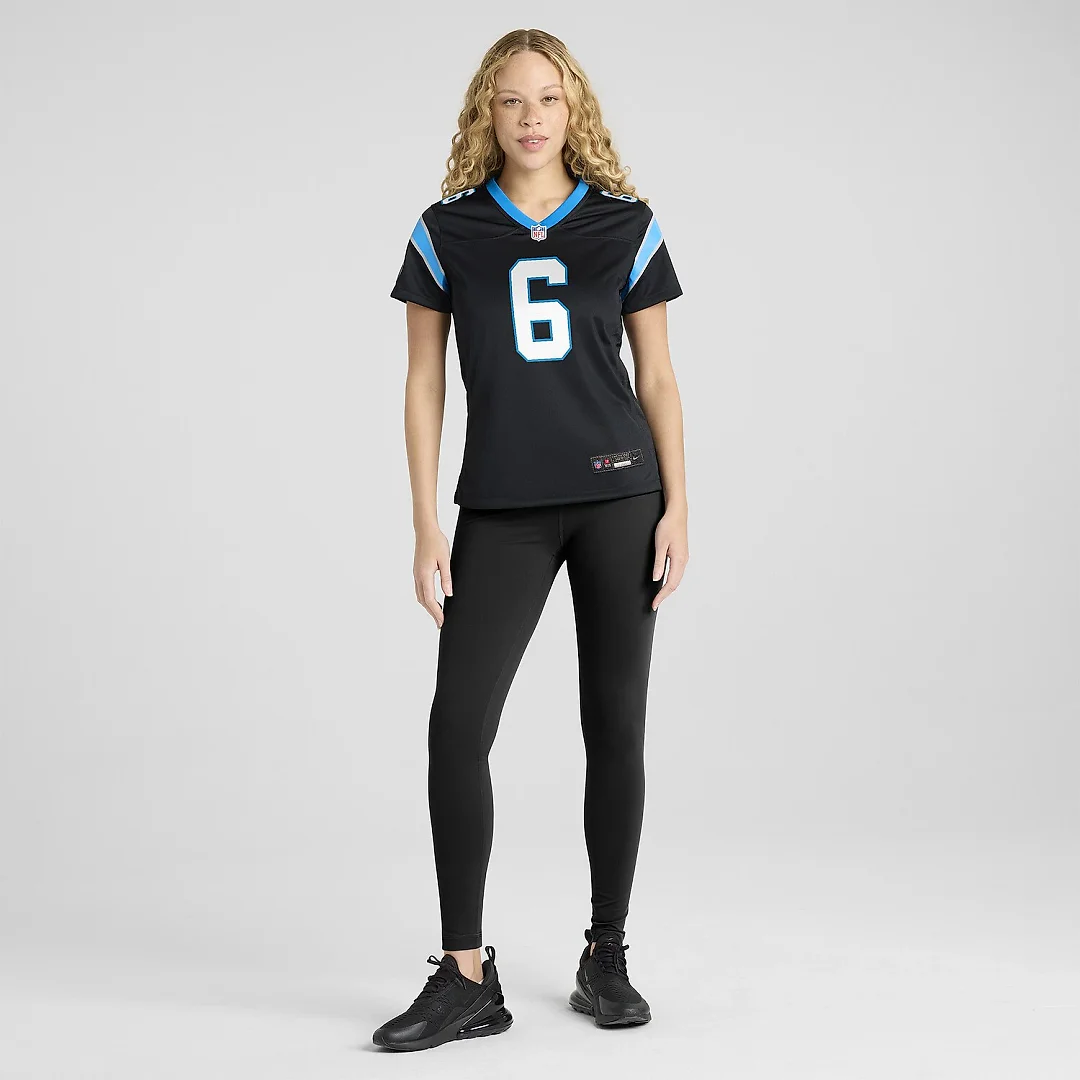 Zennovawear Sam Martin Carolina Panthers Women's Team Game Jersey - Black