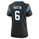 Zennovawear Sam Martin Carolina Panthers Women's Team Game Jersey - Black
