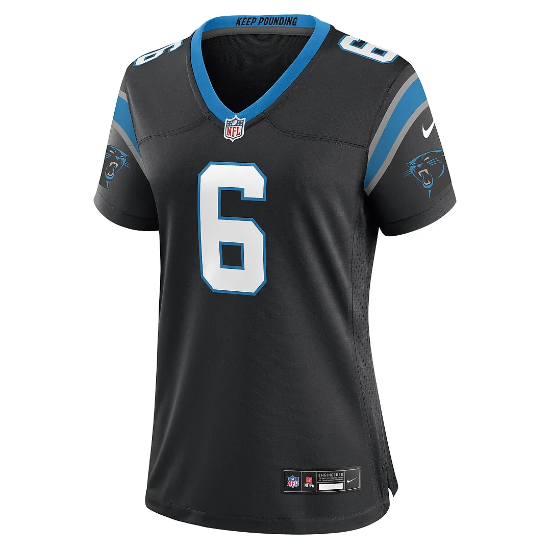 Zennovawear Sam Martin Carolina Panthers Women's Team Game Jersey - Black