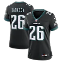 Zennovawear Saquon Barkley Philadelphia Eagles Women's Alternate Game Jersey - Black