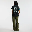 Zennovawear Saquon Barkley Philadelphia Eagles Women's Alternate Game Jersey - Black