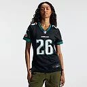 Zennovawear Saquon Barkley Philadelphia Eagles Women's Alternate Game Jersey - Black