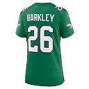 Zennovawear Saquon Barkley Philadelphia Eagles Women's Alternate Game Jersey - Kelly Green
