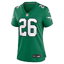 Zennovawear Saquon Barkley Philadelphia Eagles Women's Alternate Game Jersey - Kelly Green