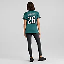 Zennovawear Saquon Barkley Philadelphia Eagles Women's Game Player Jersey - Midnight Green