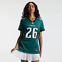 Zennovawear Saquon Barkley Philadelphia Eagles Women's Team Game Jersey - Midnight Green
