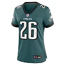 Zennovawear Saquon Barkley Philadelphia Eagles Women's Game Player Jersey - Midnight Green