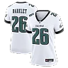 Zennovawear Saquon Barkley Philadelphia Eagles Women's Game Jersey - White