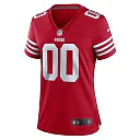 Zennovawear San Francisco 49ers Women's Game Custom Jersey - Scarlet