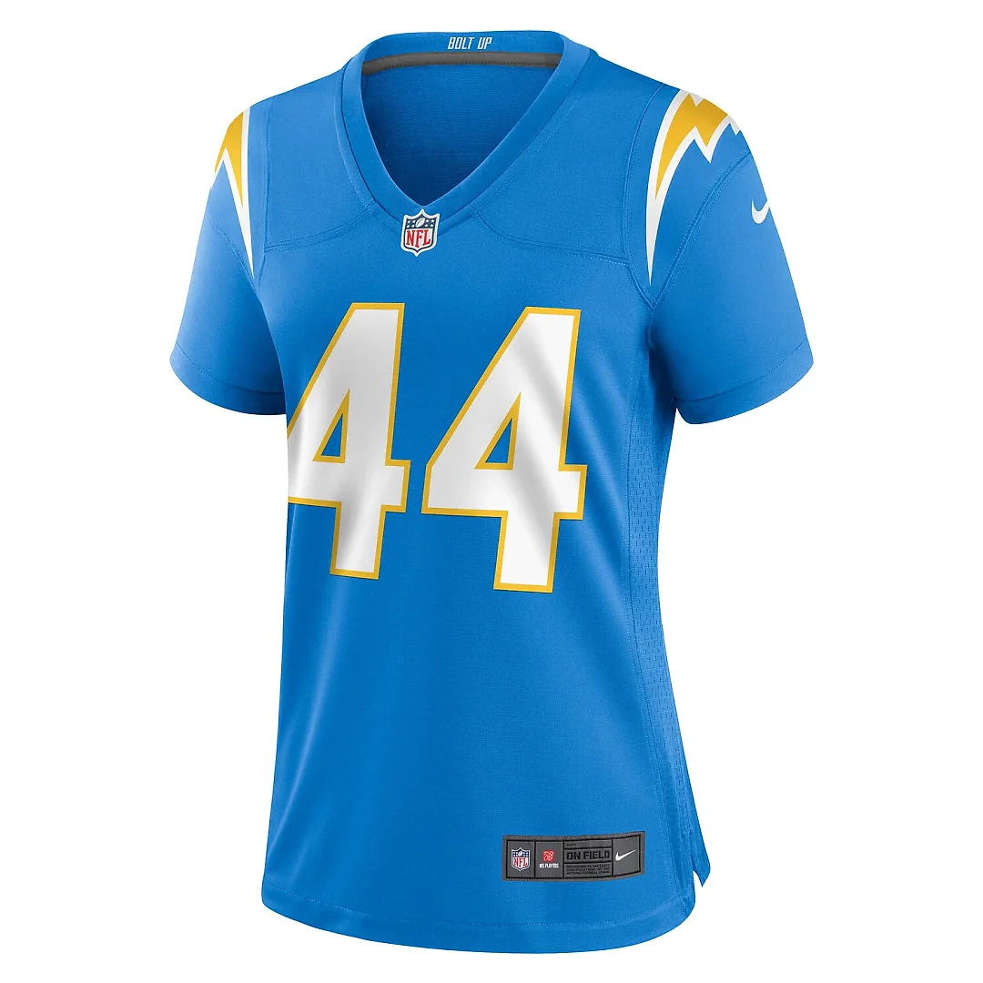 Zennovawear Scott Matlock Los Angeles Chargers Women's Game Jersey - Powder Blue