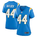 Zennovawear Scott Matlock Los Angeles Chargers Women's Game Jersey - Powder Blue