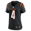 Zennovawear Sean Clifford Cincinnati Bengals Women's Team Game Jersey - Black