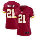 Zennovawear Sean Taylor Washington Commanders Women's Retired Game Jersey - Burgundy