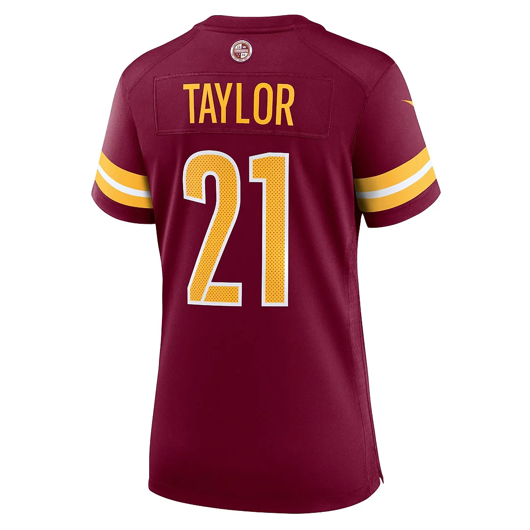 Zennovawear Sean Taylor Washington Commanders Women's Retired Player Game Jersey - Burgundy