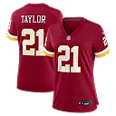 Zennovawear Sean Taylor Washington Commanders Women's Retired Game Jersey - Burgundy