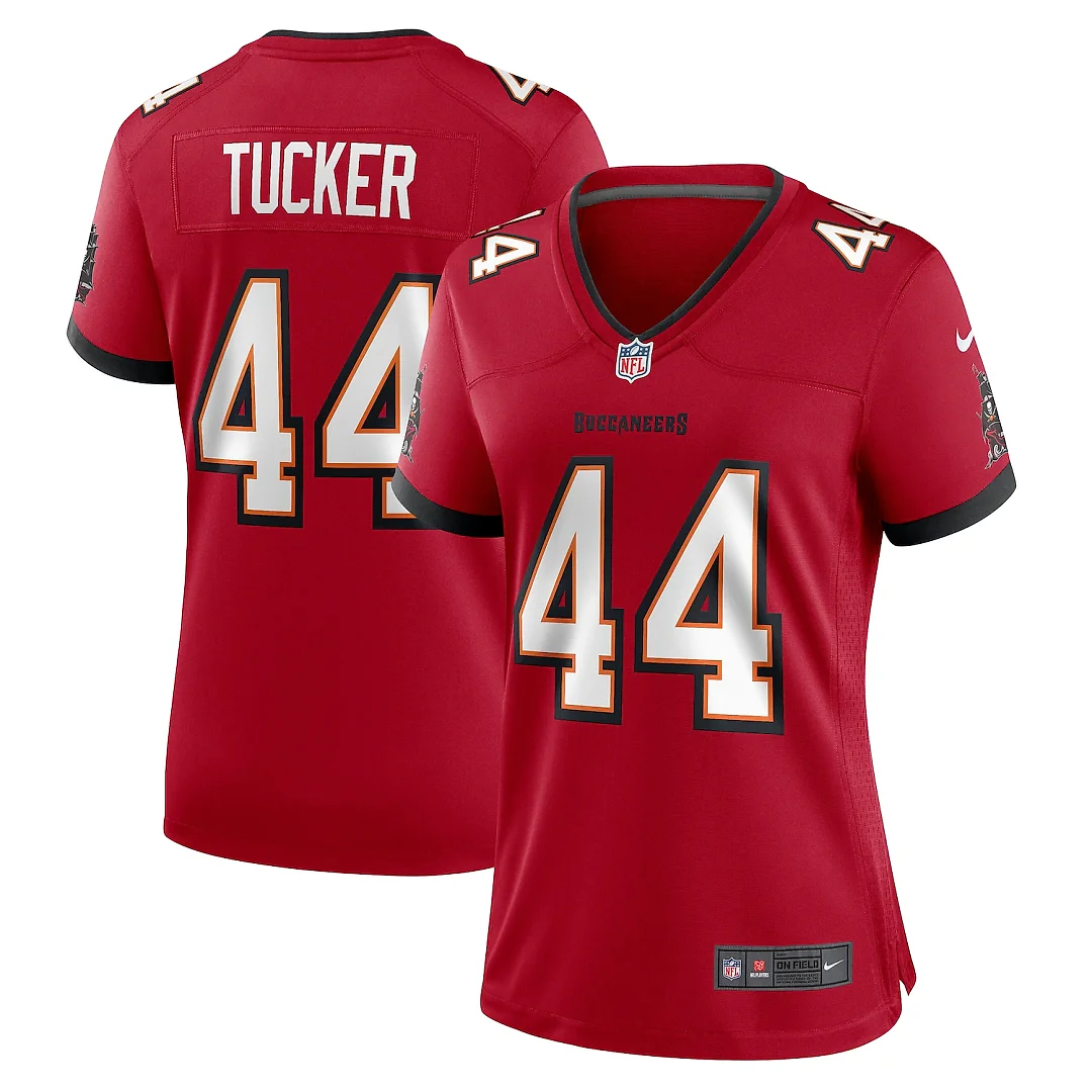 Zennovawear Sean Tucker Tampa Bay Buccaneers Women's Game Jersey - Red